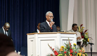 Sabbath Divine Service, speaker Dr. Leslie Pollard, Oakwood University President
