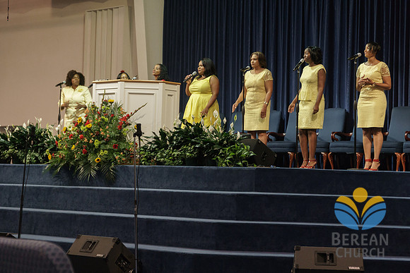 Thursday evening program by pastors' wives (Shepherdess)