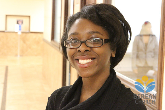 Teenager smiling. Jan 12, 2013 (Official Berean SDA Church Photo by Richard White)