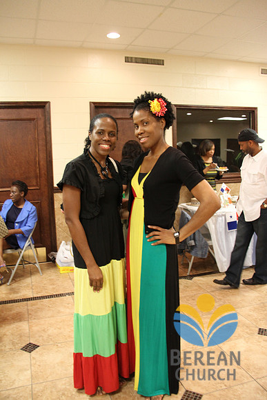 Two Sisters Show Their Country Dress