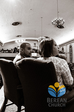 Several videos were played for the Bostons.  (Official Berean SDA Church Photo by Burdie Henri)