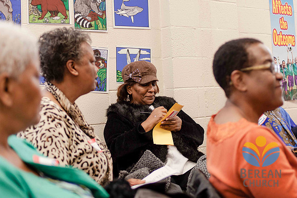 Groups organized by age met to plan future activities.