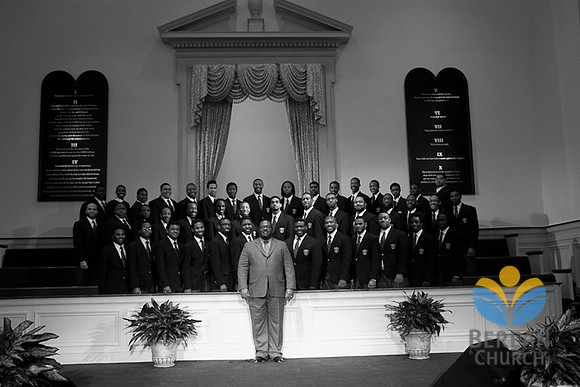 Morehouse Glee Club, director Dr. David Morrow, Feb 18, 2012. (Official Berean SDA Church Photo by Burdie Henri)