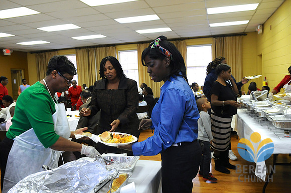 12-20-14 Berean Usher's Holiday Dinner