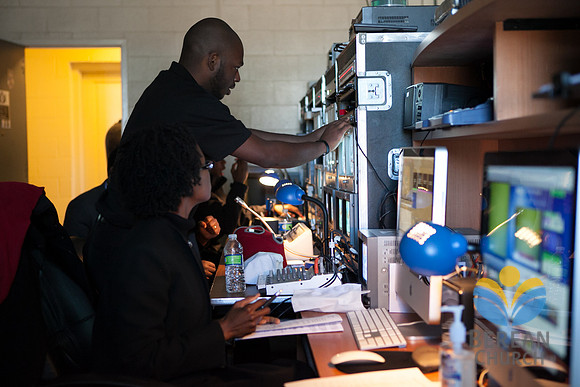 Media Team controls broadcast stream