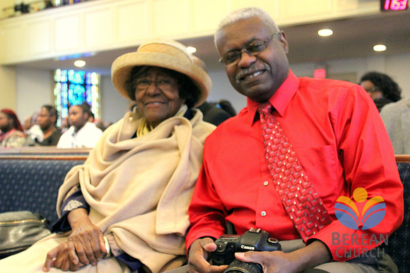 David Stewart & his mother