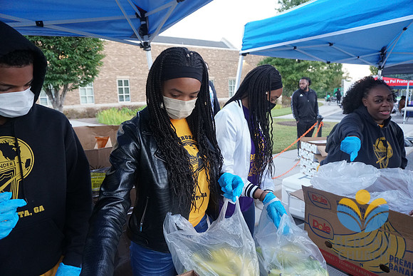 9-25-22 Food Distribution at Friendship Baptist Church