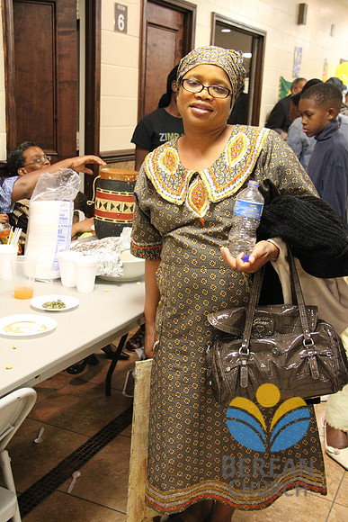 Berean Member Shows Off Her Country's Dress