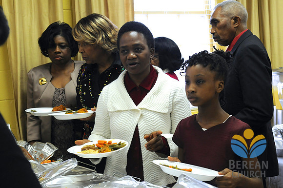 12-20-14 Berean Usher's Holiday Dinner