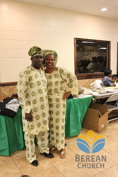 Berean Husband & Wife Shows Off Their Country's Outfit