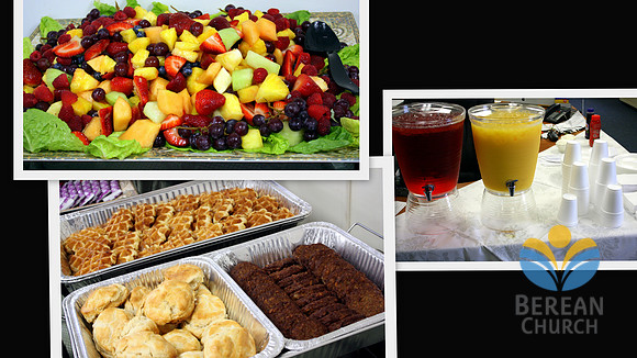 Breakfast prepared by Ms. Emma   (Official Berean SDA Church Photo by S.Seawood)