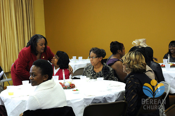 12-20-14 Berean Usher's Holiday Dinner