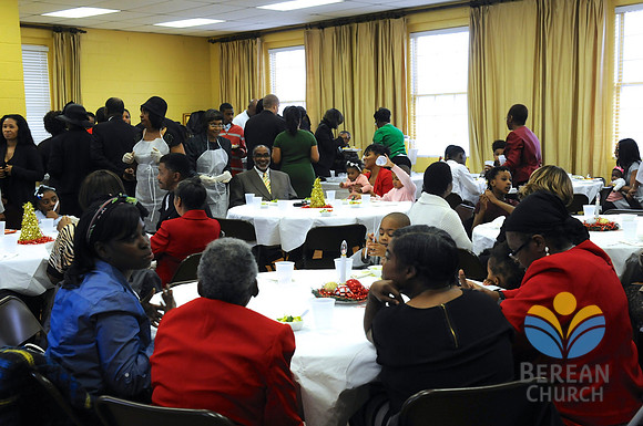 12-20-14 Berean Usher's Holiday Dinner