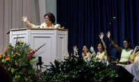 Thursday evening program by pastors' wives (Shepherdess)