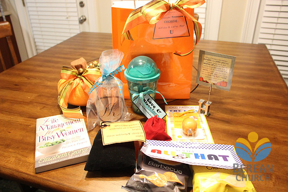 Pastor Appreciation Treat Bags - Oct 2015